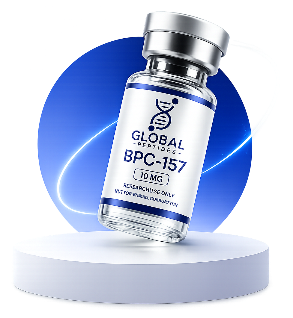 Global Peptide Sciences BPC-157 research vial
